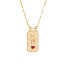 Load image into Gallery viewer, WILD AT HEART PENDANT
