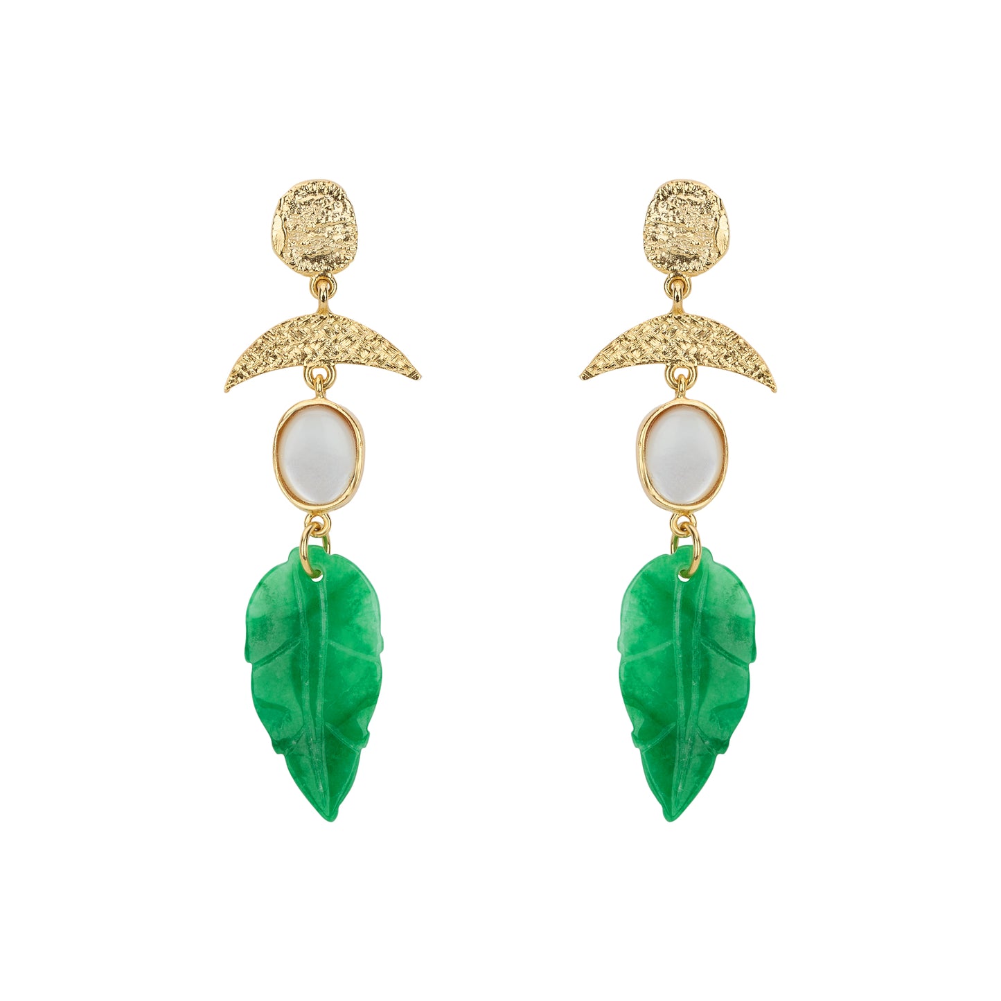 INGRID EARRINGS MOTHER OF PEARL
