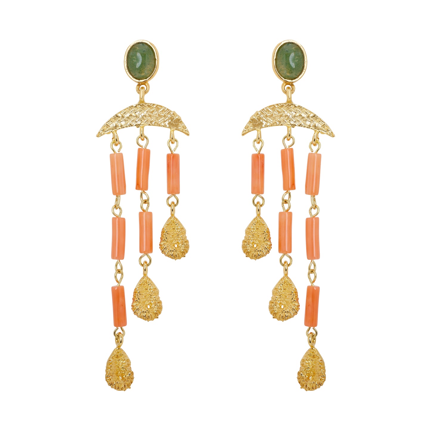ALYSSA EARRINGS AVENTOURINE