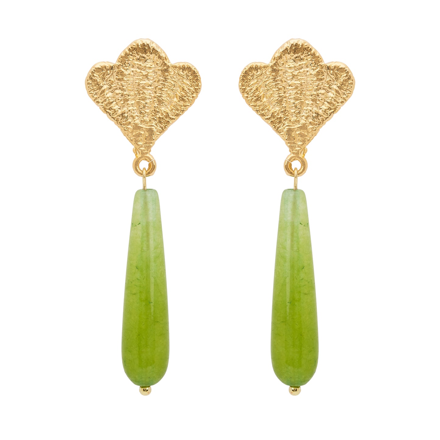 AURA EARRINGS - GREEN