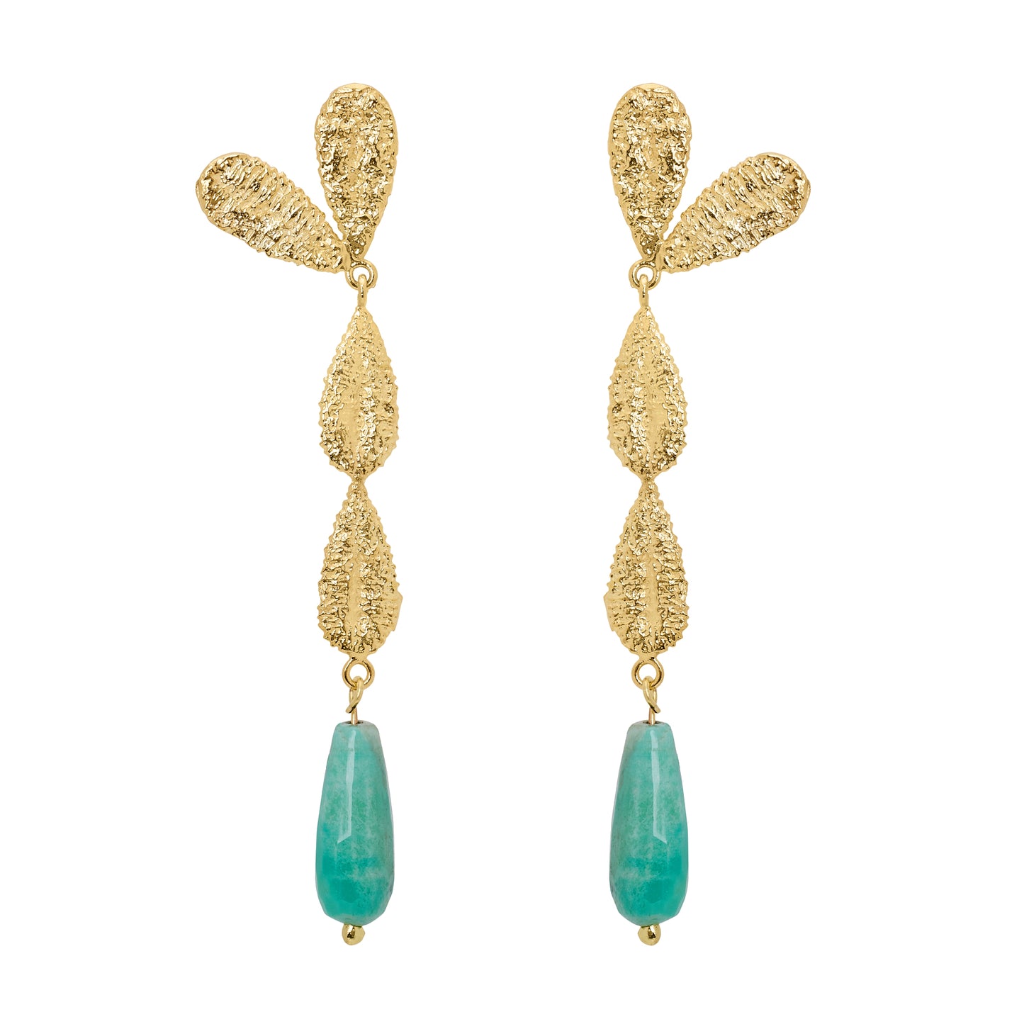 DELPHINE EARRINGS CHRYSOPRASE