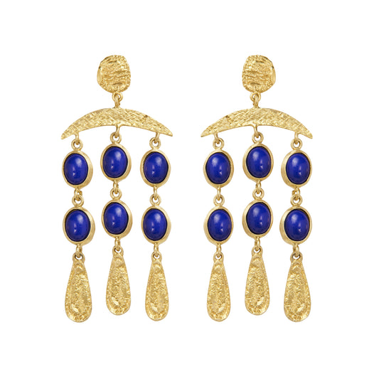 FIORELLA EARRINGS LAPIS LAZULI