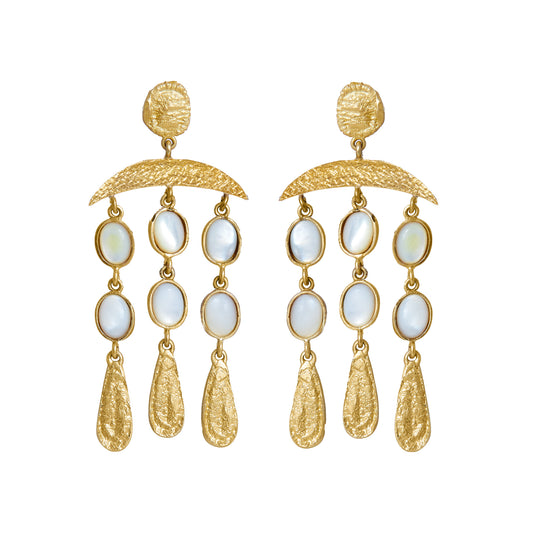 FIORELLA EARRINGS MOTHER OF PEARL