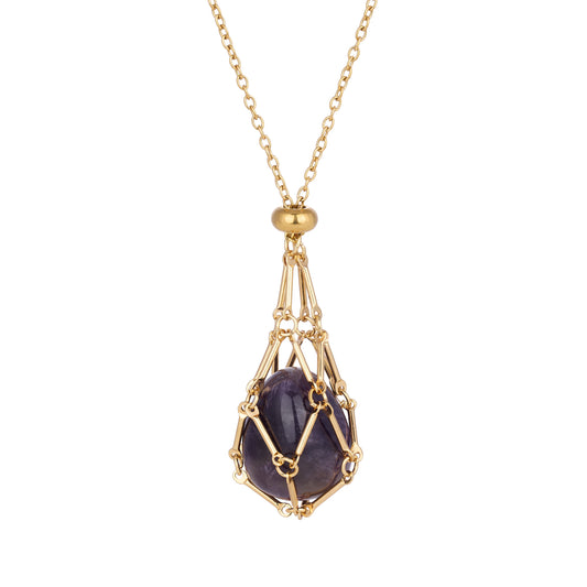 MANIFEST XXV PENDANT- AMETHYST