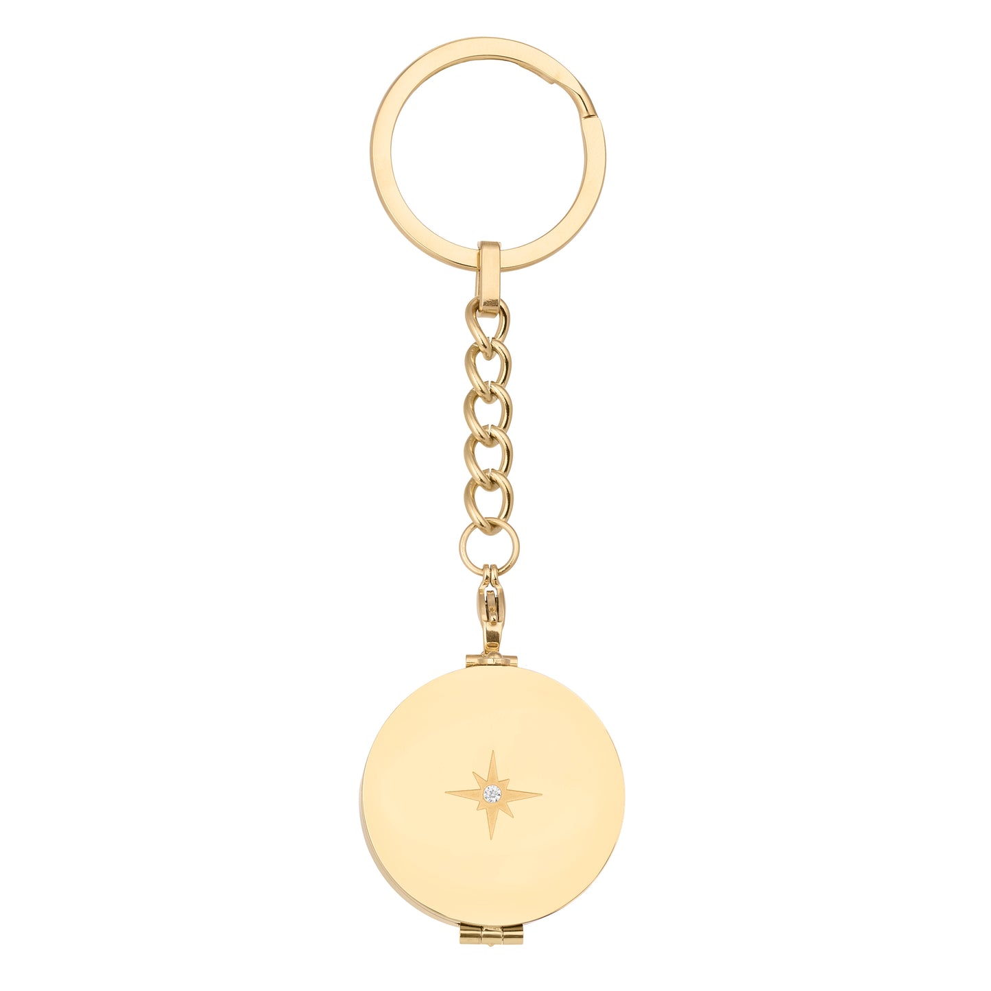 BEAUTY ON THE INSIDE XXV LIPBALM KEYRING