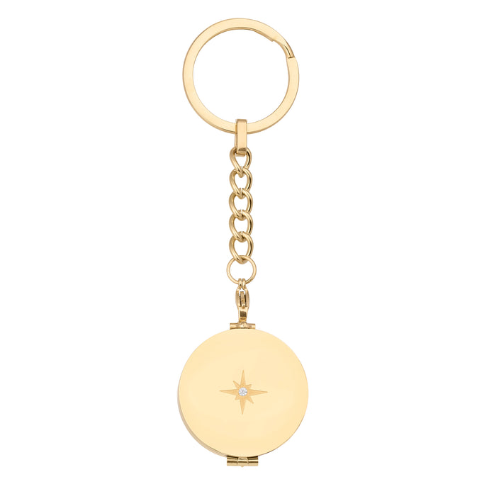 BEAUTY ON THE INSIDE XXV LIPBALM KEYRING