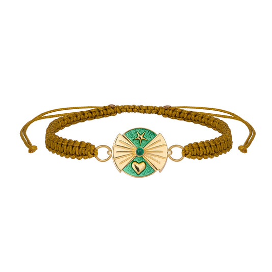 LUCKY SPIN XXV BRACELET - GREEN