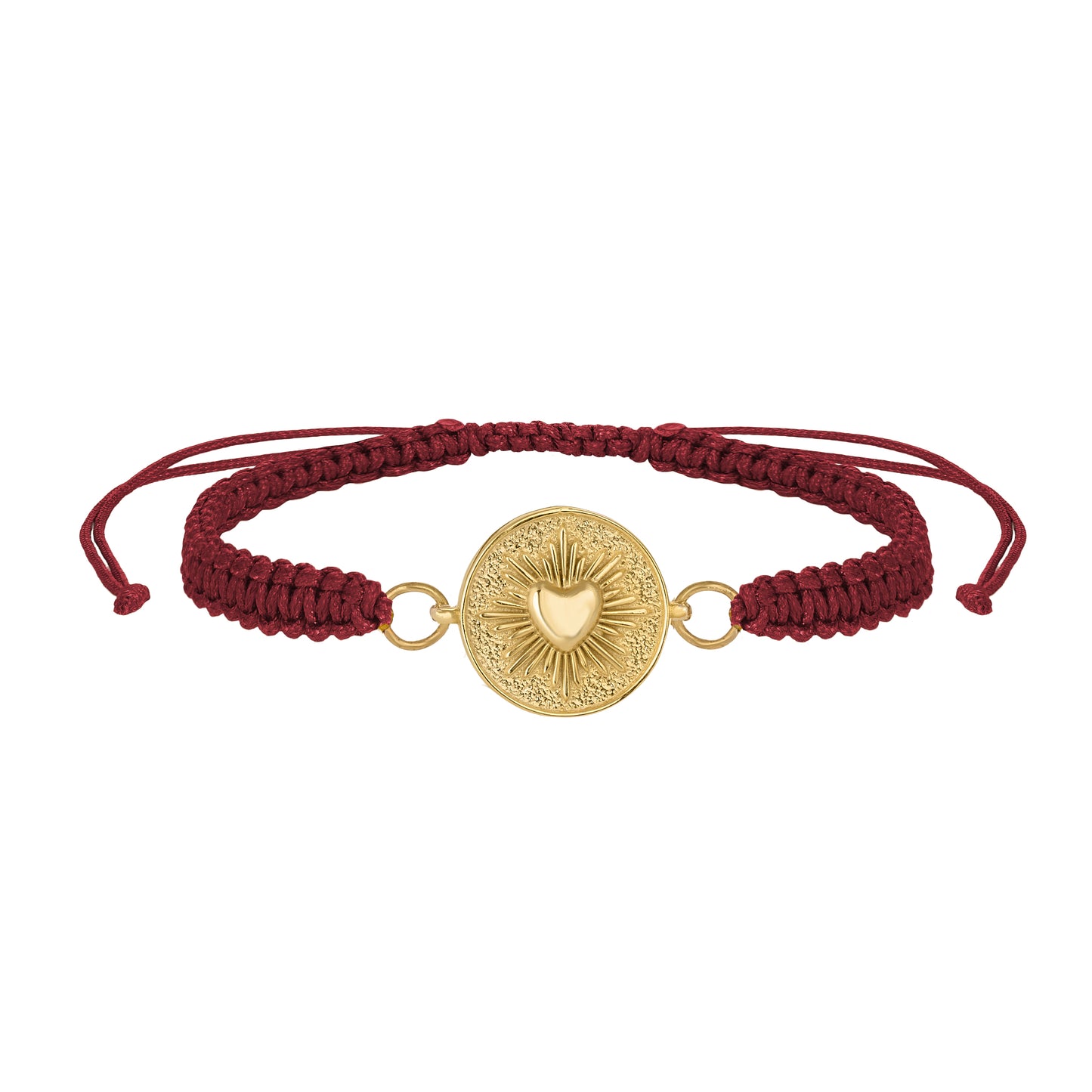 SACRED HEART XXV BRACELET-BURGUNDY