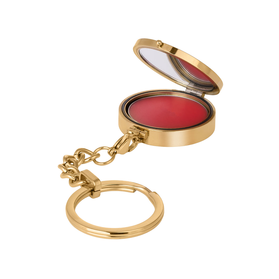 BEAUTY ON THE INSIDE XXV LIPBALM KEYRING