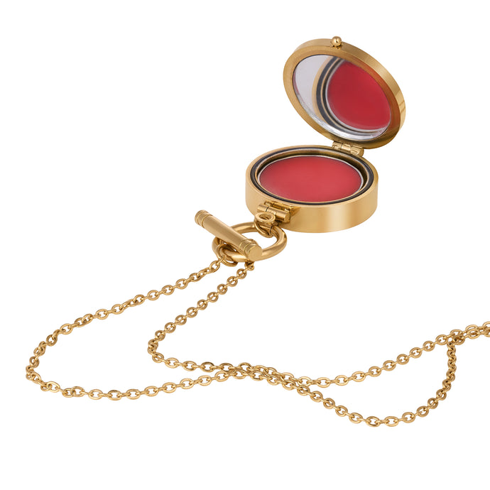 BEAUTY ON THE INSIDE XXV LIPBALM NECKLACE