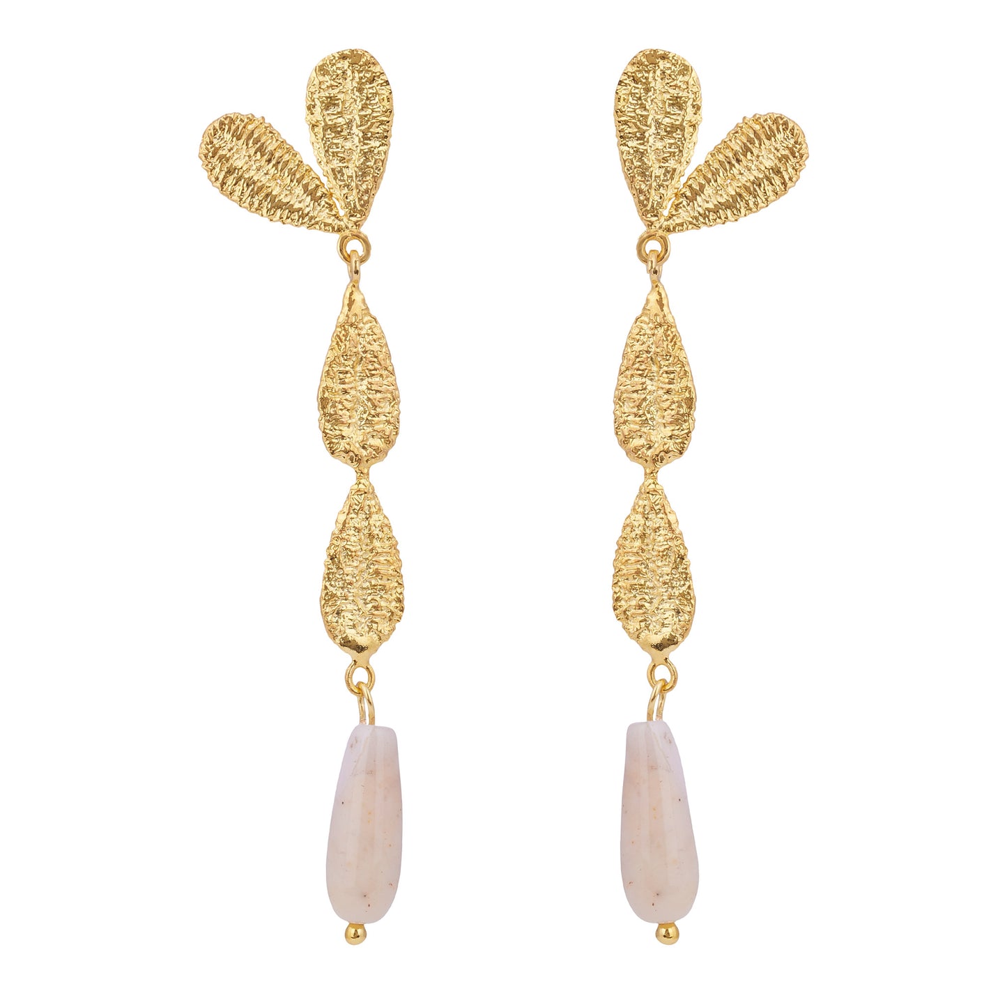 DELPHINE EARRINGS MOTHER OF PEARL