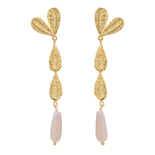 DELPHINE EARRINGS MOTHER OF PEARL