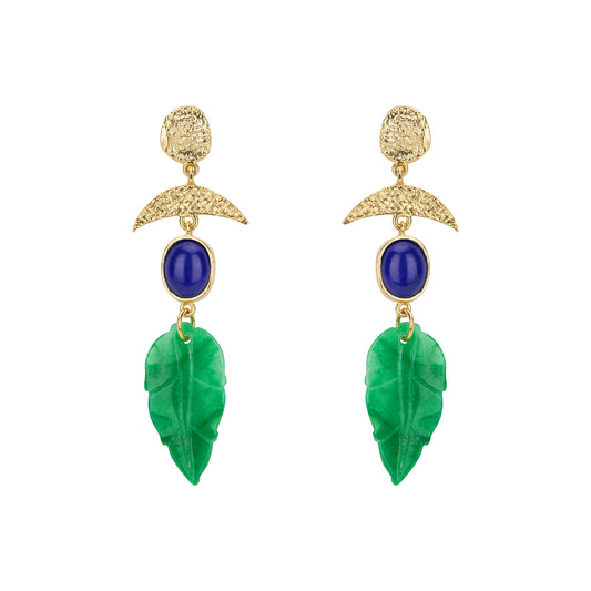 INGRID EARRINGS LAPIS LAZULI