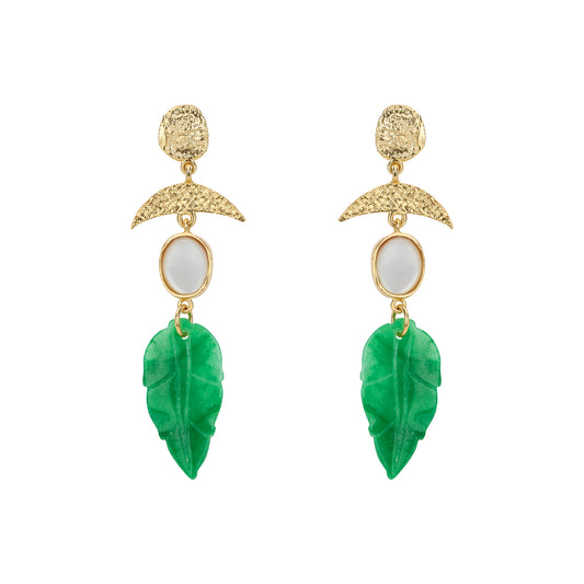 INGRID EARRINGS MOTHER OF PEARL