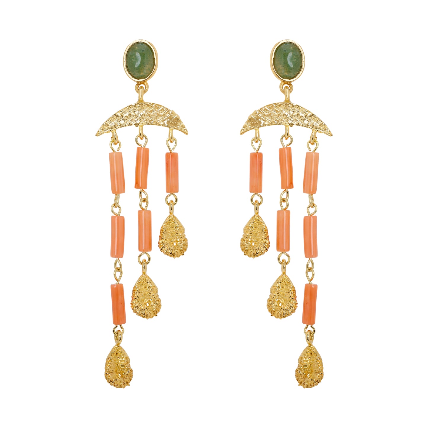 ALYSSA EARRINGS AVENTOURINE