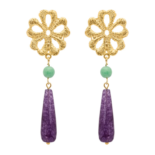 DAHLIA EARRINGS