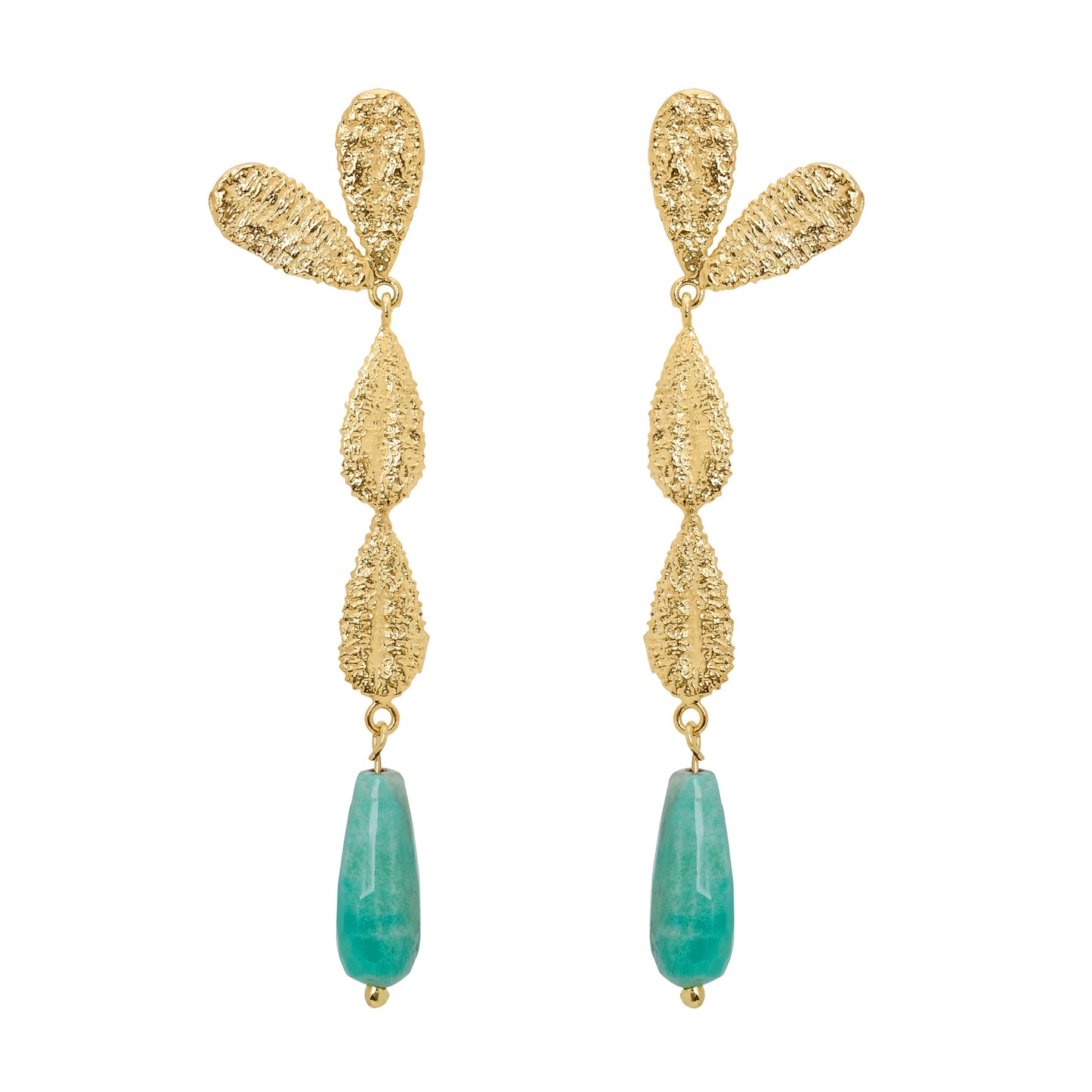 DELPHINE EARRINGS CHRYSOPRASE