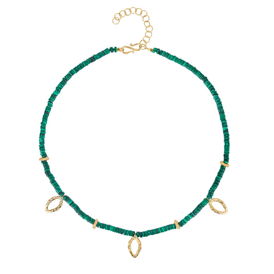 MOSI NECKLACE MALACHITE