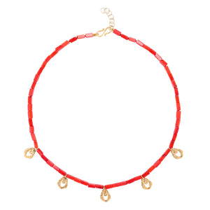 AKILA NECKLACE CORAL