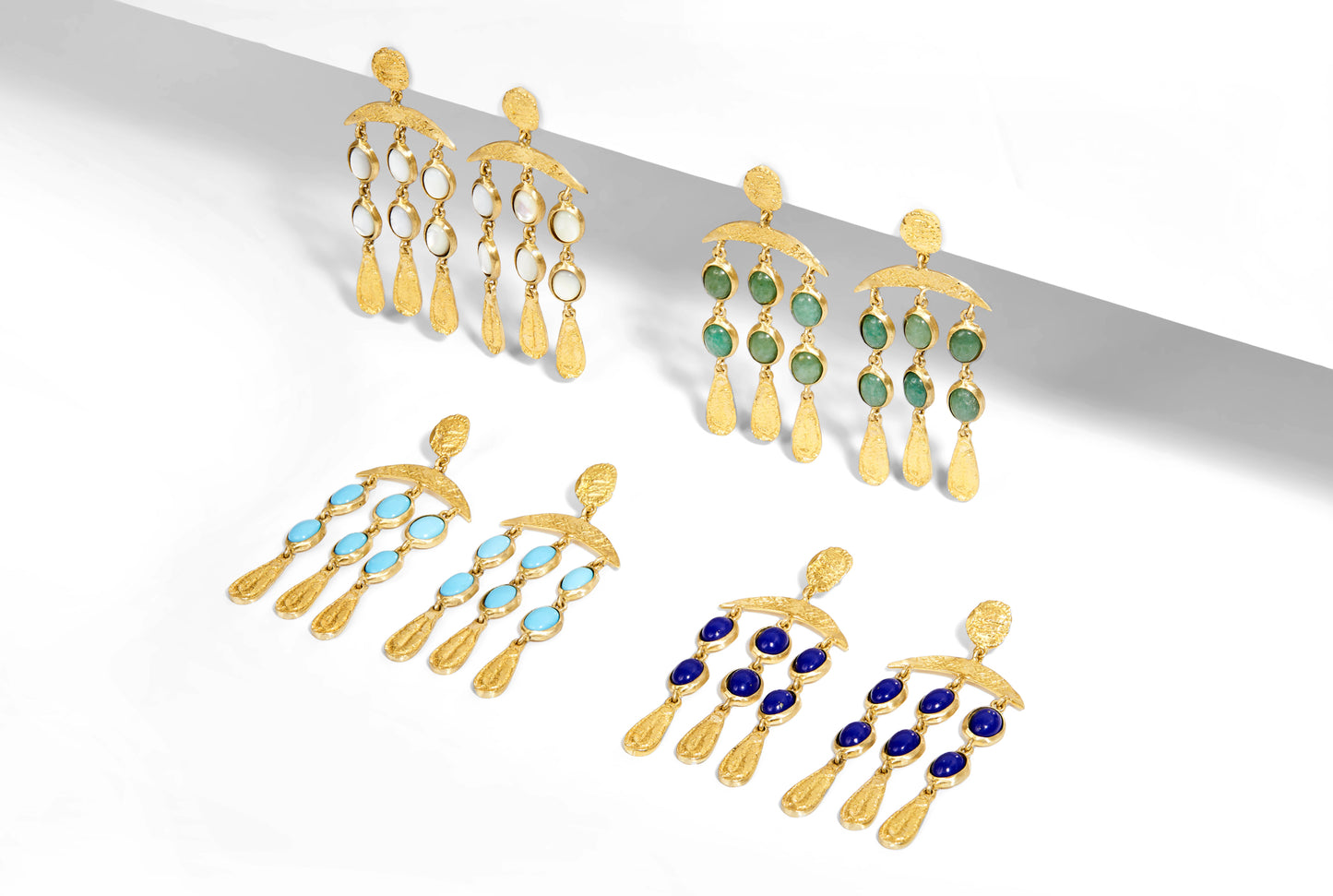 FIORELLA EARRINGS TURQUOISE