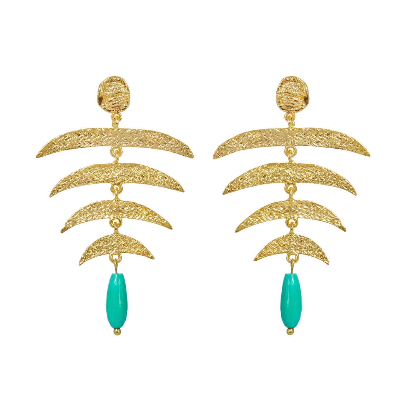 SIENA EARRINGS CHRYSOPRASE