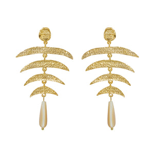 SIENA EARRINGS WITH MOTHER OF PEARL