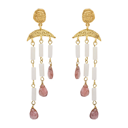 FLORINE EARRINGS TOURMALINE