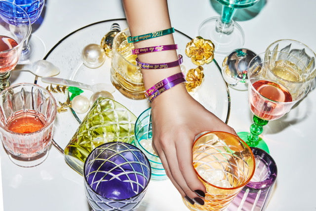 Tout Est Magique XXII Purple Bangle