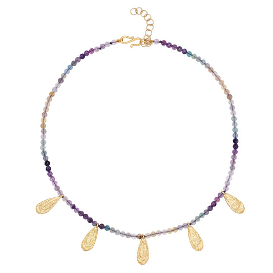 ISABEL NECKLACE DEGRADE PURPLE