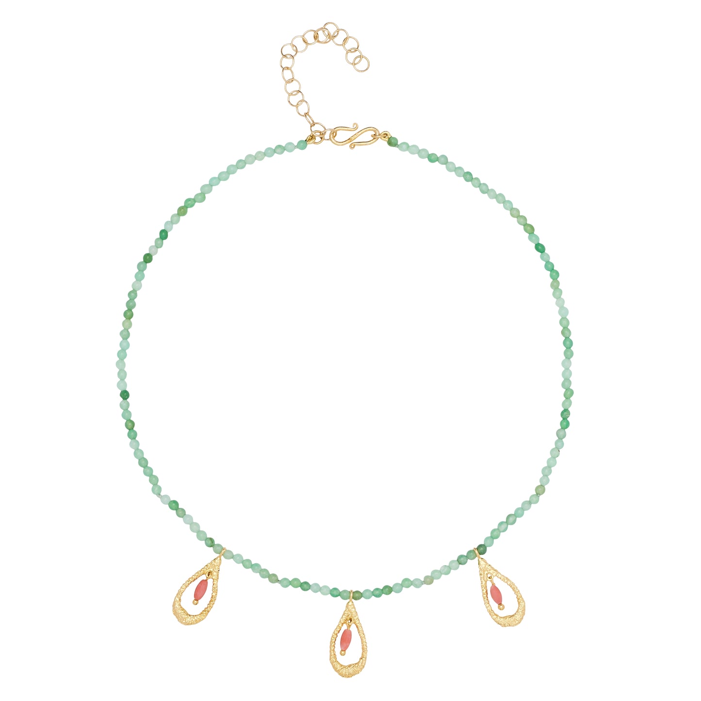 VIOLA NECKLACE CHRYSOPRASE