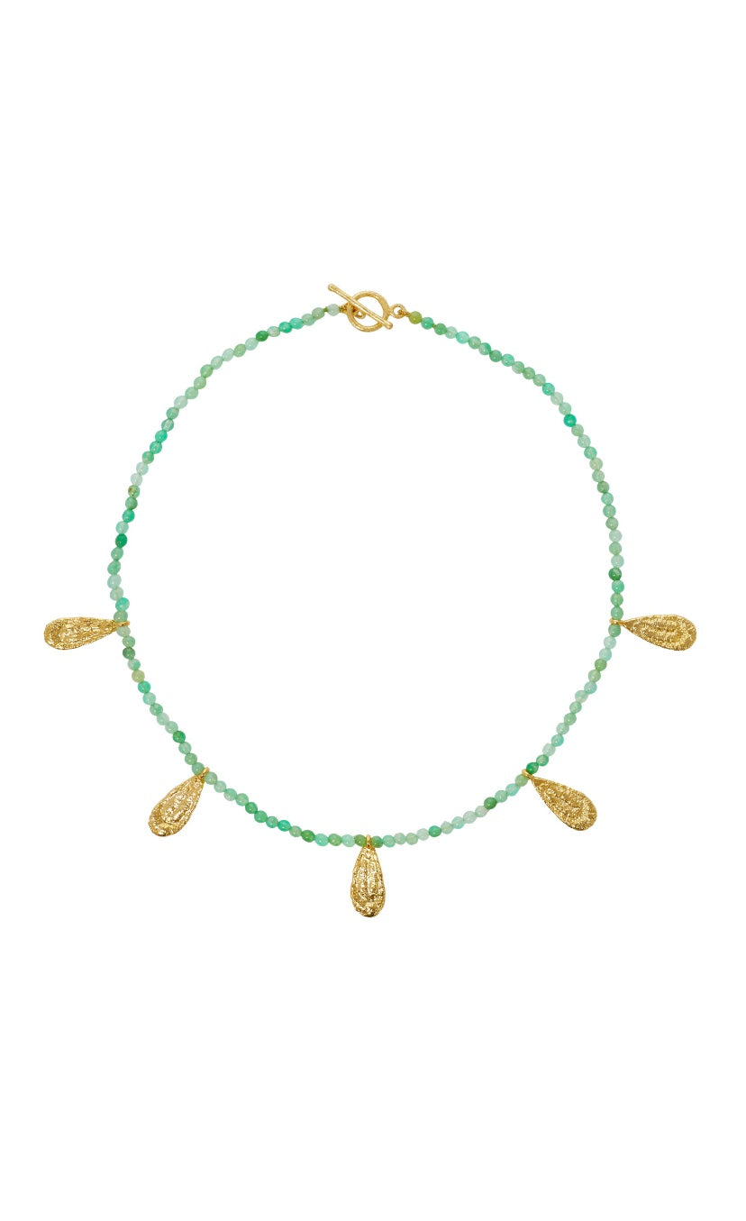 ISABEL NECKLACE CHRYSOPRASE